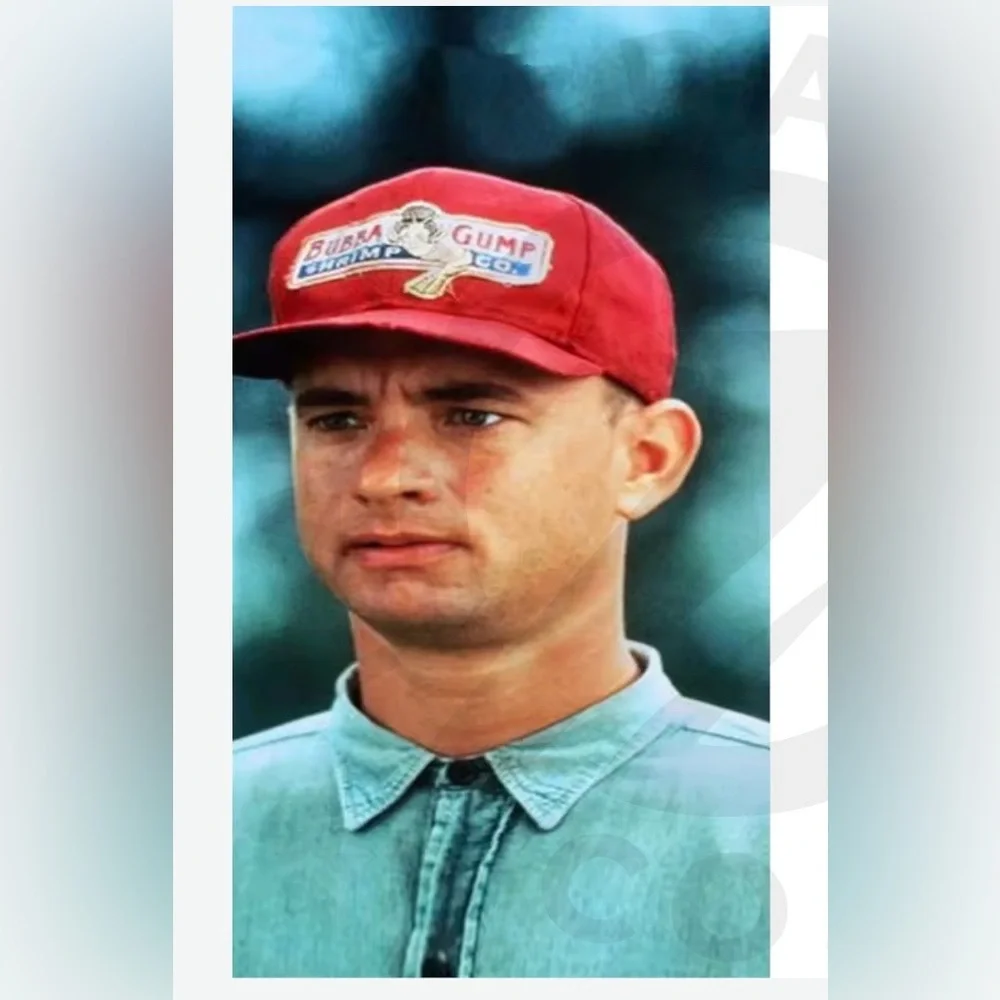 Bubba Gump Shrimp Co. Embroidered Baseball Cap. Men’s Women’s Unisex Red